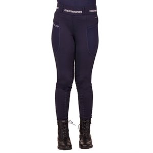 PANTALON QHP JUNIOR JADY PULL-ON HALF GRIP SILICONE MARINE