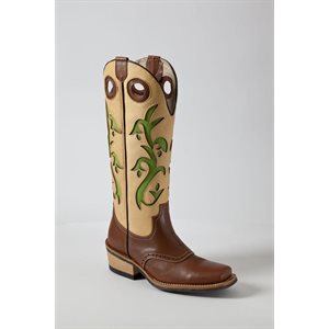 BOTTE WESTERN BARKLEY / CO BUKAROO BEIGE / VERT S3600 37