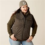 VESTE ARIAT SANS MANCHE ISOLÉ FEMME GRIZZLY BANYAN BARK GR.XXL