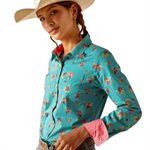 ARIAT SHIRT WOMEN KIRBY ESMERELDA SZ.XLARGE