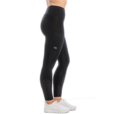 PANTALON HW FEMME RIDING TIGHTS SILICON KP NOIR GR: MEDIUM