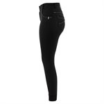 BR BREECHES CATHERINE BLACK SILICONE SEAT GR:30