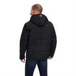 ARIAT MEN'S JACKET CRIUS HODDED INSULATED BLACK SMALL