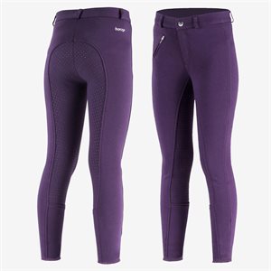 PANTALON HORZE ENFANT ACTIVE SILICONE GRIP FS MAUVE