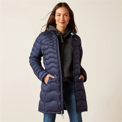 IDEAL DOWN ARIAT COAT NAVY MEDIUM